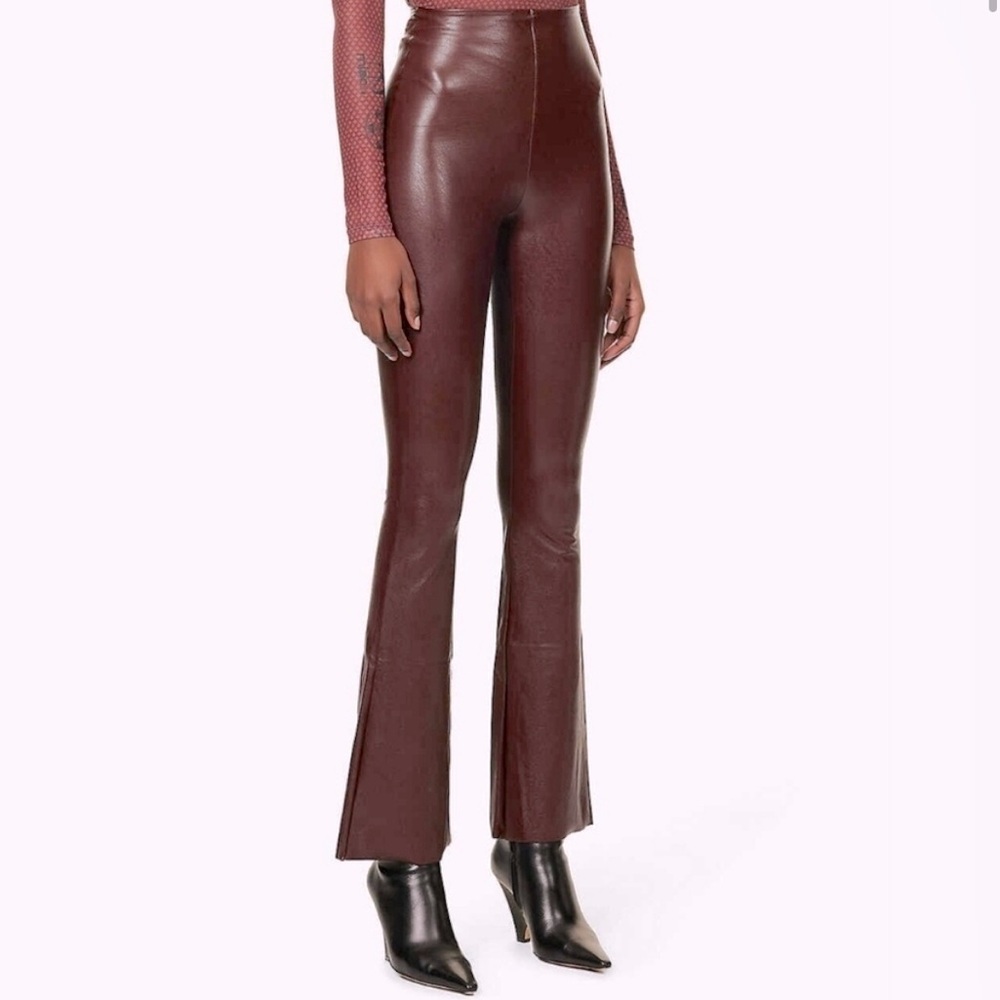 Commando XS leggings flare spanx red
